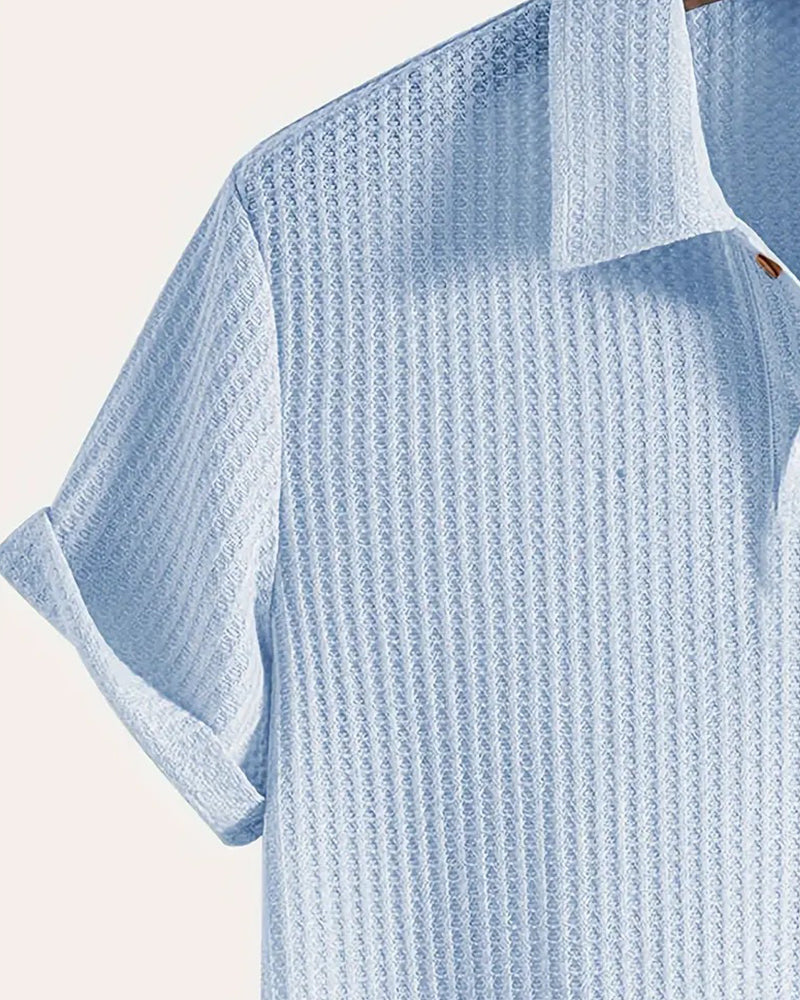 Skjorte Herre Kort Erme Polo