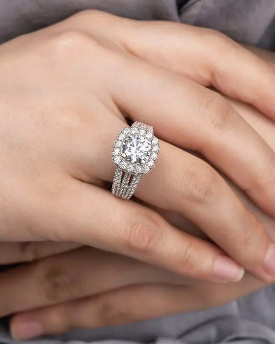 JJ CHIC Full Pave Ring