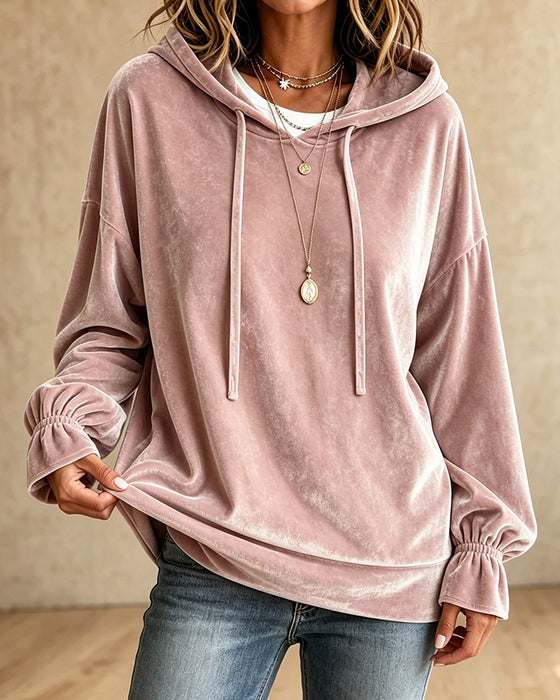 Hoodie Enfarget Langermet