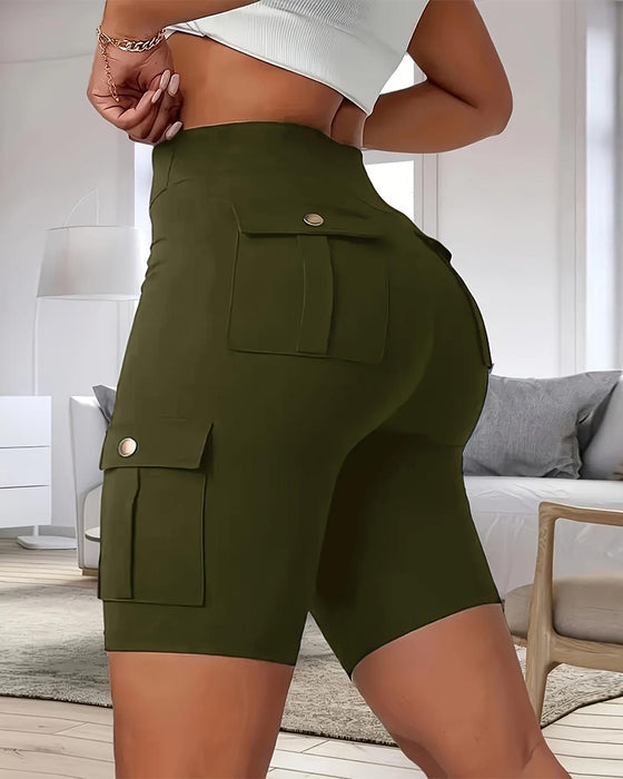 Leggings Enkeltspenne Ensfarget Yoga