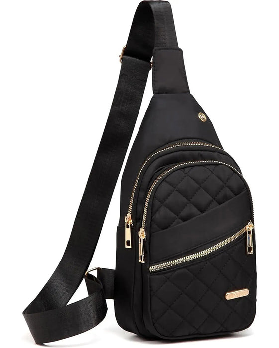Crossbody Liten Sling Ryggsekk Sling Veske For Kvinner Menn