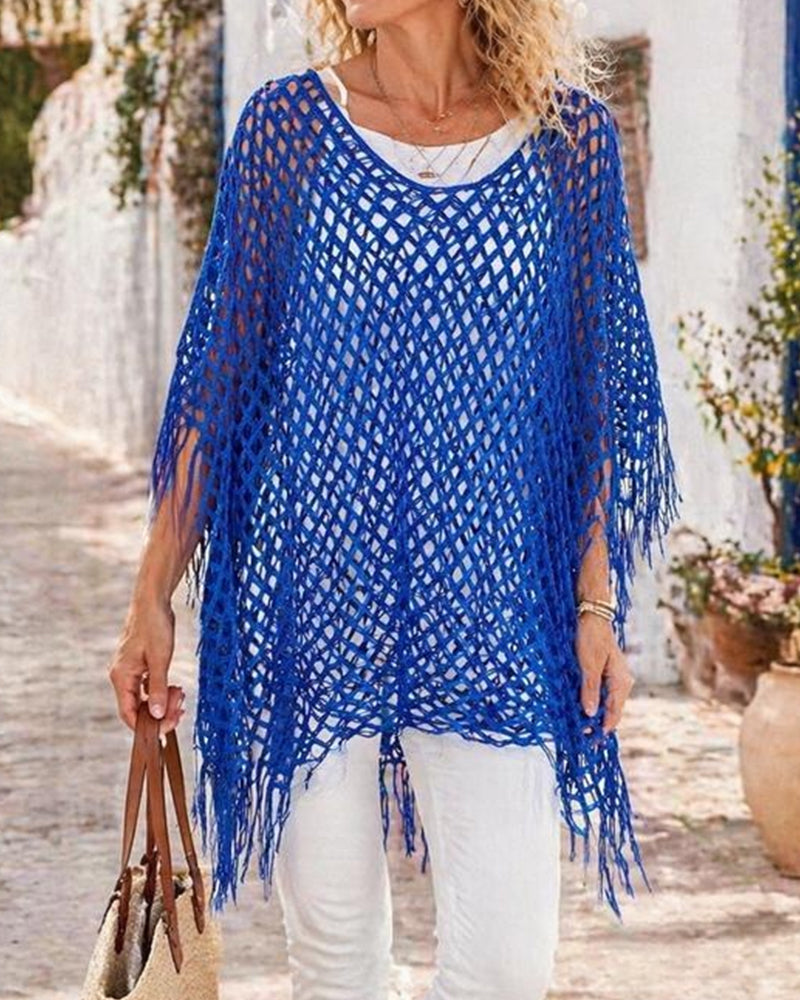 Pullover Fryns Mesh Uthuling