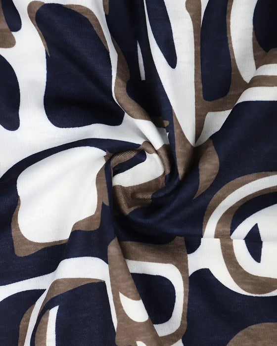 Singlett Mote Avslappet Trykket Ermeløs