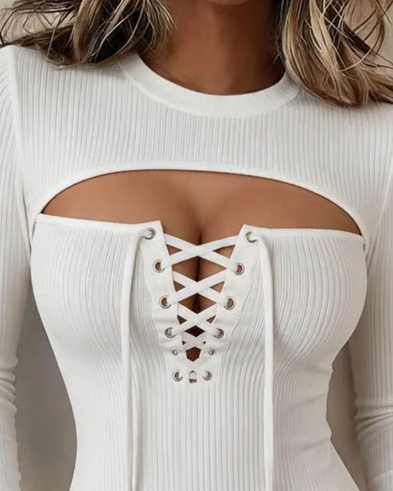 Topp Kors Knyting Solid
