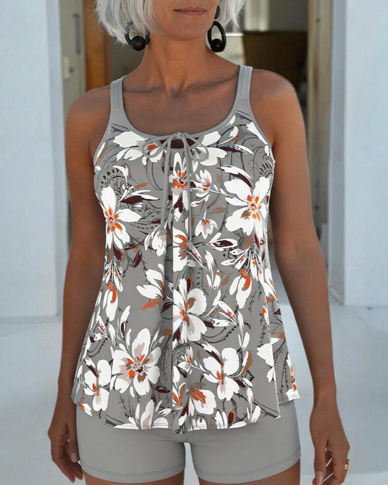 Tankini Stor Blomstrende Slips