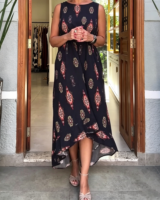 Kjole Ermløs Uregelmessig Kant