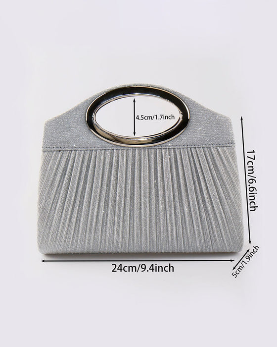 Kvinners Elegante Glitter Kveldsclutch Veske