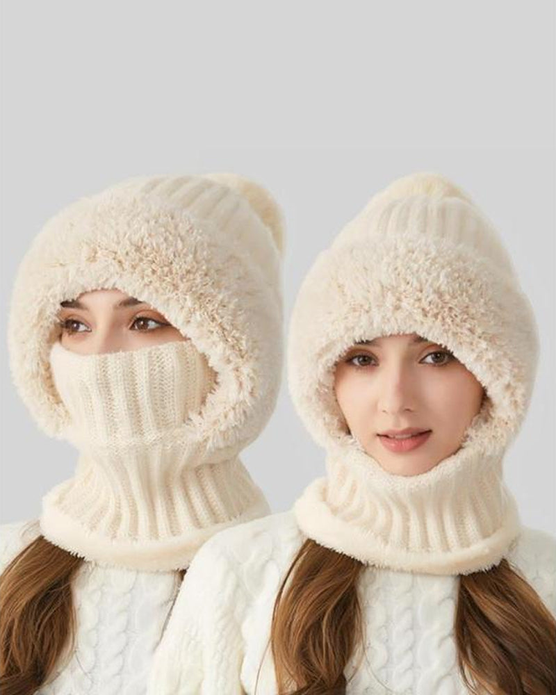 Damebeanie I Ensfarget Design Med Dusk