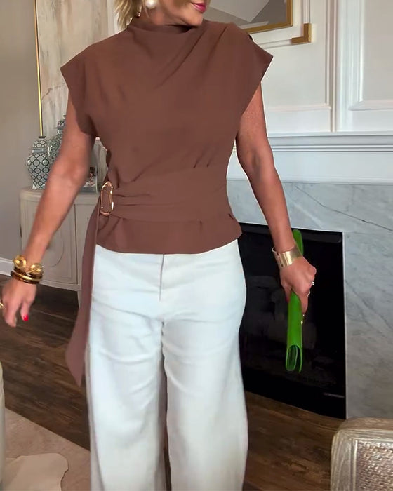 Smidig Enfarget Bluse