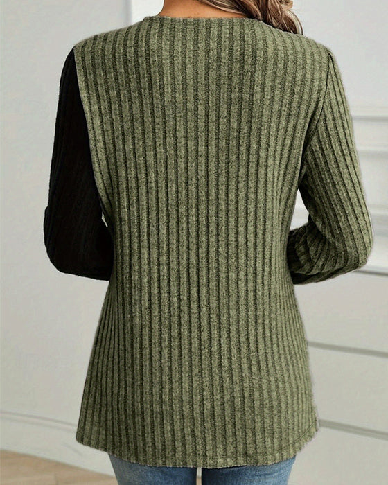 Bluse Blondedetalj Smal Passform