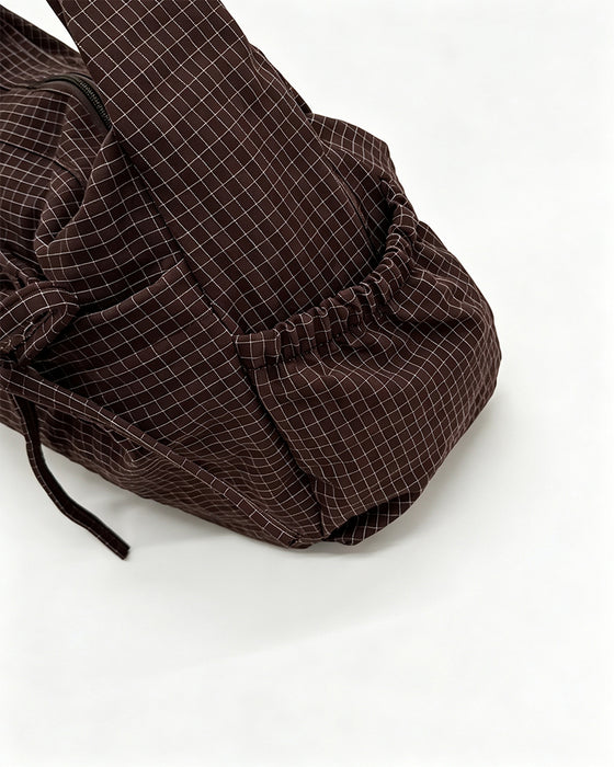 Veske Sløyfe Rutet Crossbody