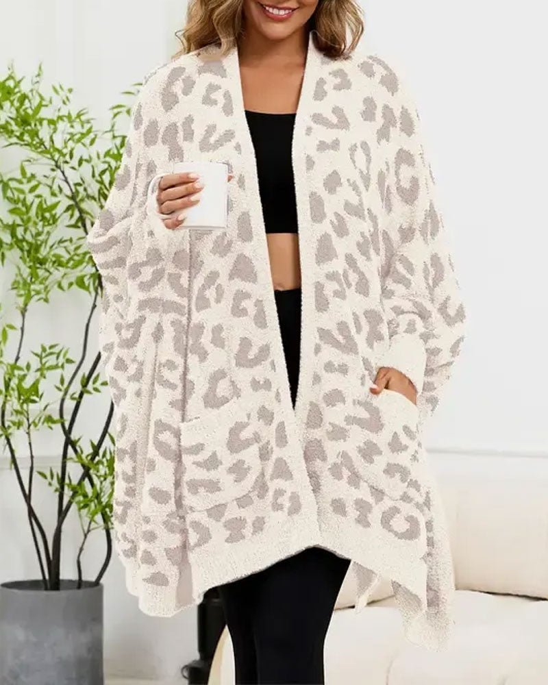 Cardigan Lomme Casual Lang Erme