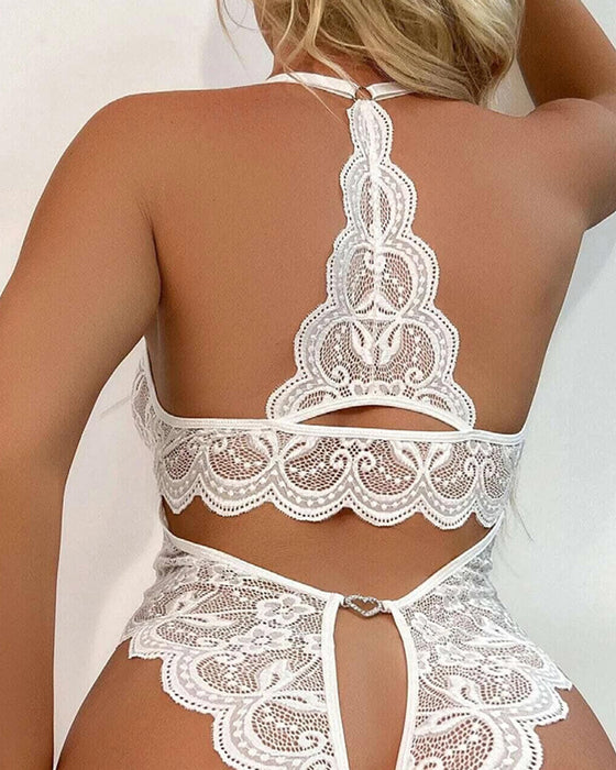 Åpen Grespe Sexy Pyjamas