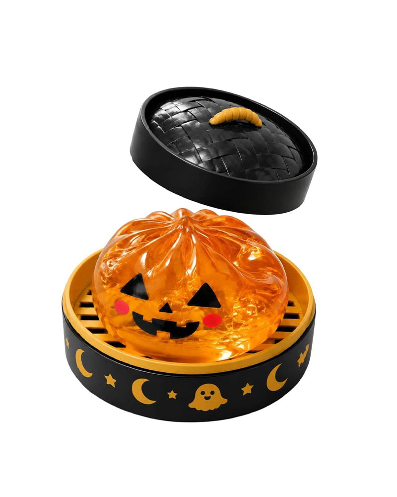 Halloween-Sett Med Søte Skumle Spøkelse-Maruko-Myke Klemmeleker, Miniatyr Bærbar Stressleke, Sensoriske Produkter For Halloween-Ting, Påfyll Til Festgodsposer & Minigaver