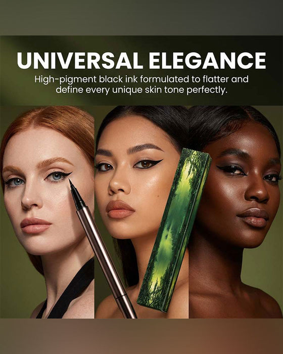 Dobbelspisset Langvarig Flytende Eyeliner