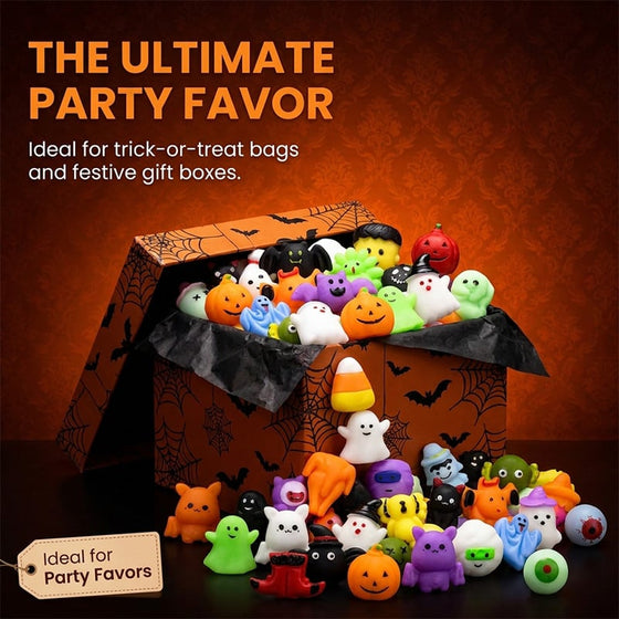 Halloween-squishies stressavlastende lekesett