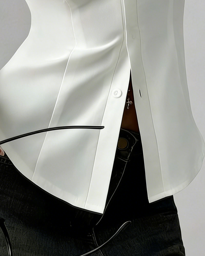 Eleganst Slim-Fit DameSkjorte