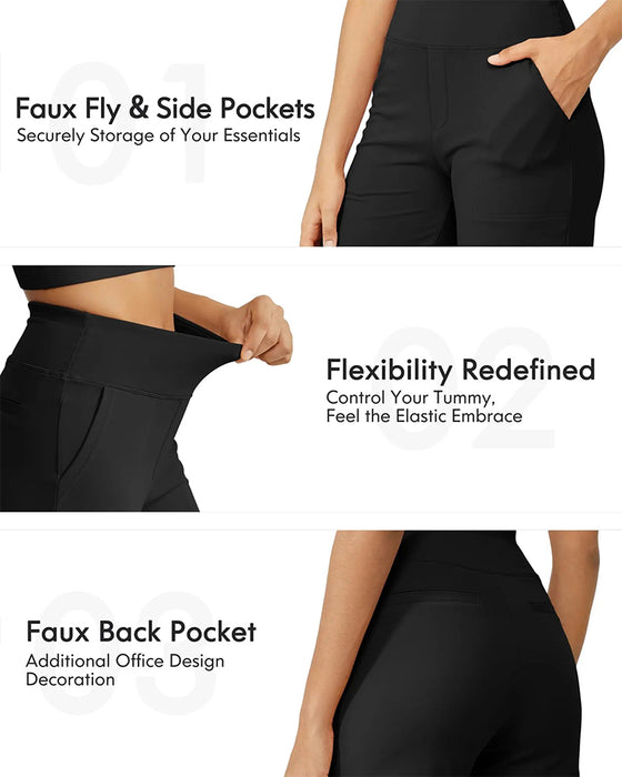 Bukse Slim Fit Casual Allsidig Lomme