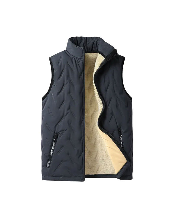 Vest Varm Casual Lomme