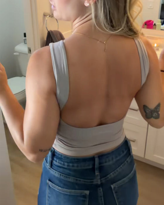 Tank Top Sømløs Baslag