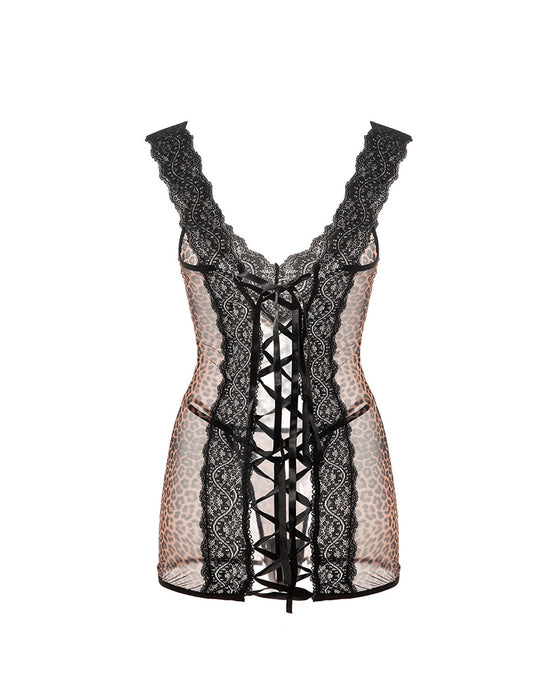 Nattkjole Sexig Stropp Knipling