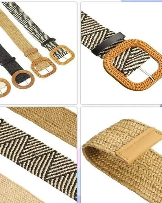 Belte Boho Stil Spenne Elastisk