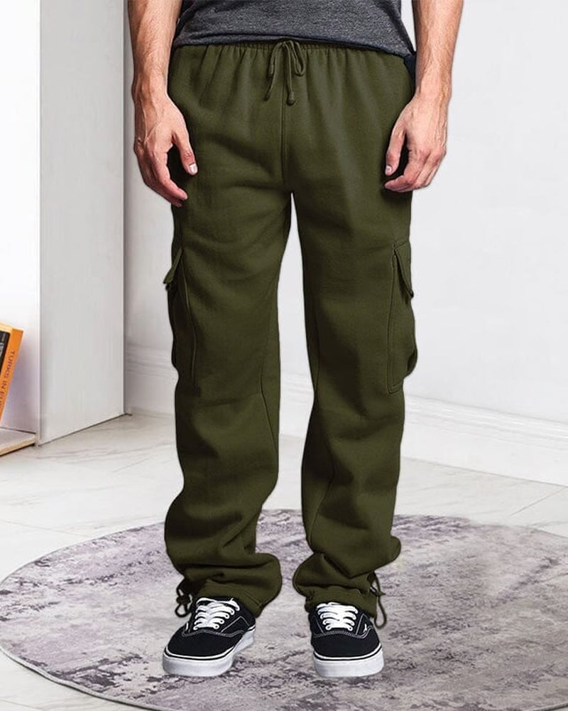 Bukser Herre Rett Cargo Bukse