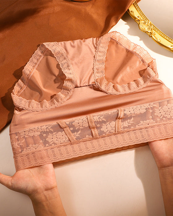 Høytaljede Blonde Truser For Kvinner