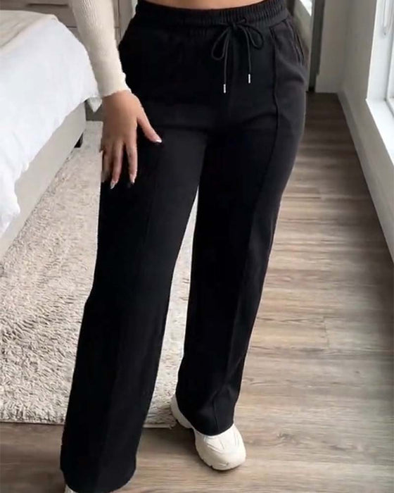 Sweatpants Dragsnor Rett Ben