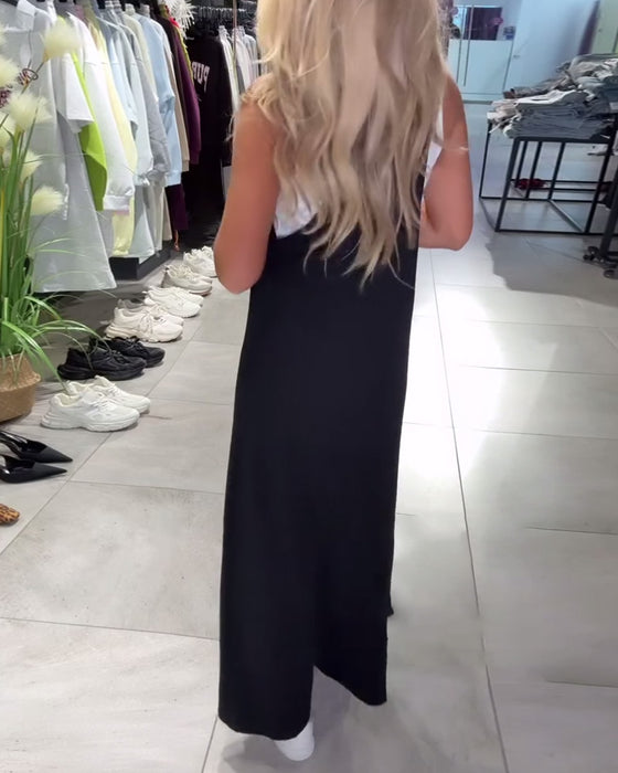 Kjole Slimmende Selger Casual