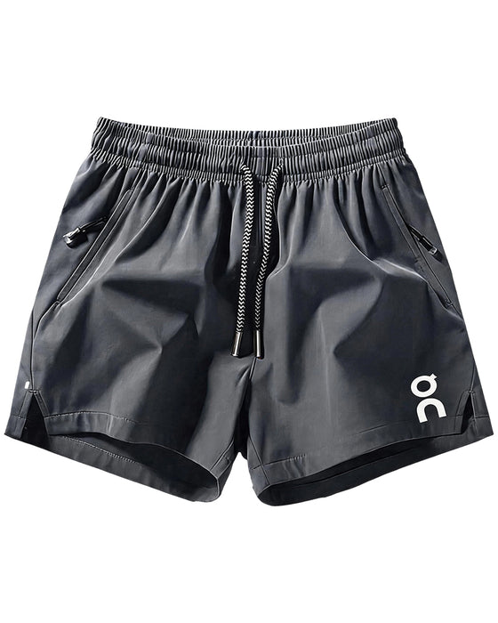 Shorts Løs Avslappnet Dragsnor Elastisk Midje