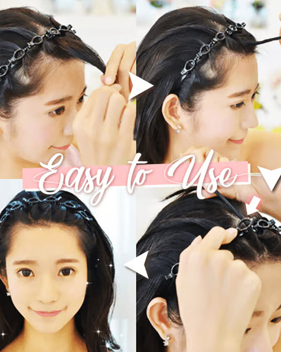 Frisyre Hårbånd Med Klyper