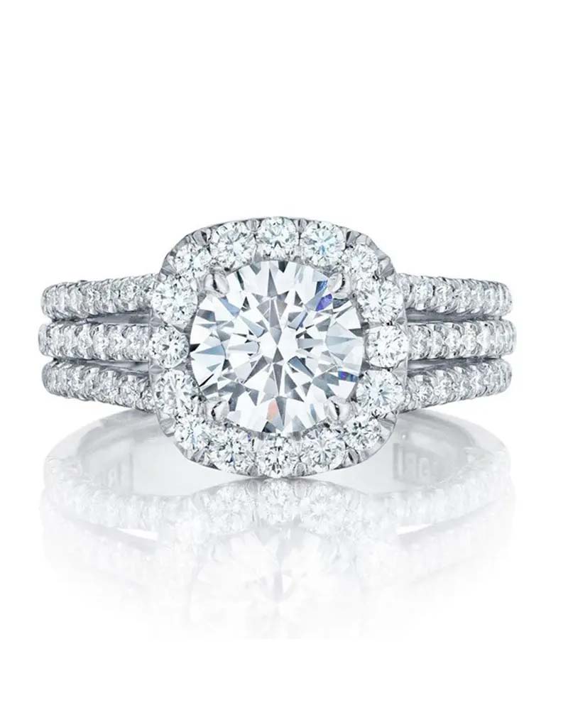 JJ CHIC Full Pave Ring