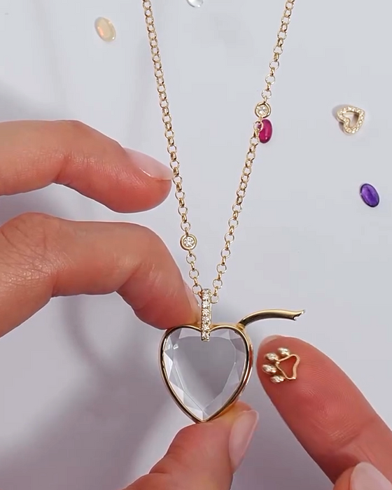 Pendant Og Halskjede Personlig Tilpasset Fotoboks