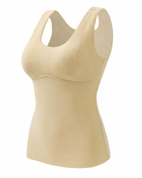 Tank Top Ensfarget Termisk