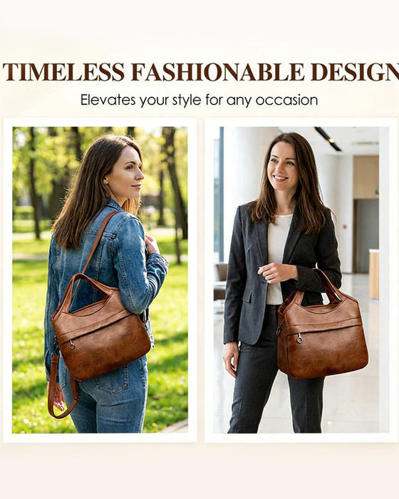 Veske Vintage Stor Kapasitet Crossbody