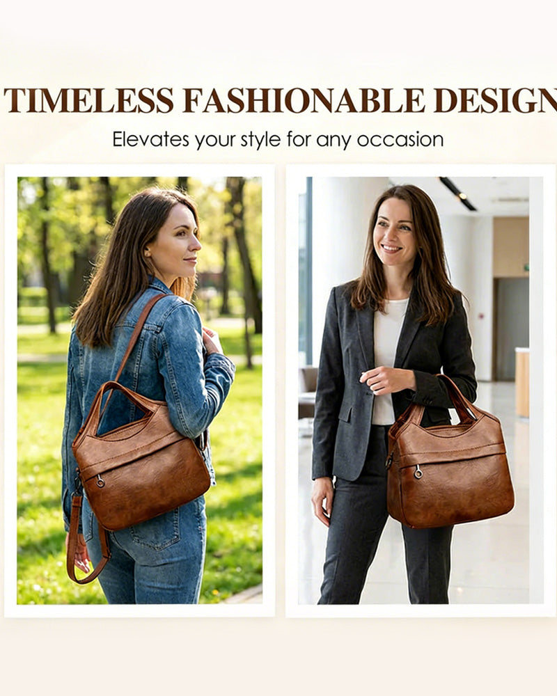 Veske Vintage Stor Kapasitet Crossbody