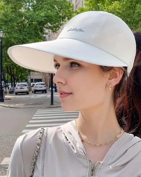 Hatt Kvinner Bred Brem Sol