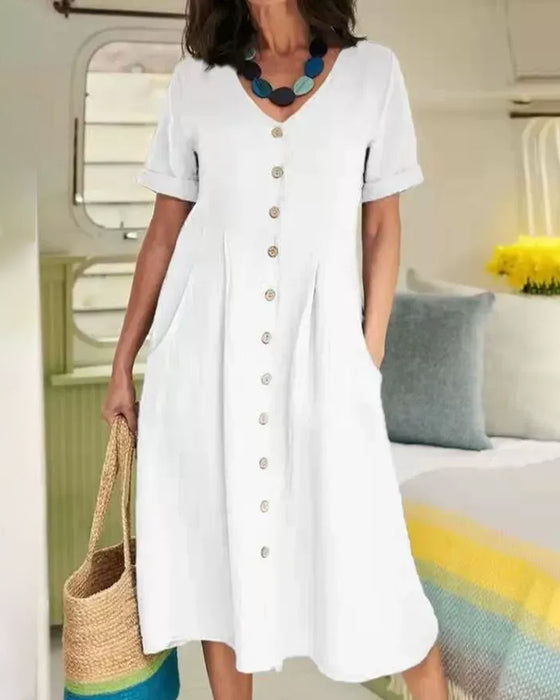 Kjole Casual Enkeltspent