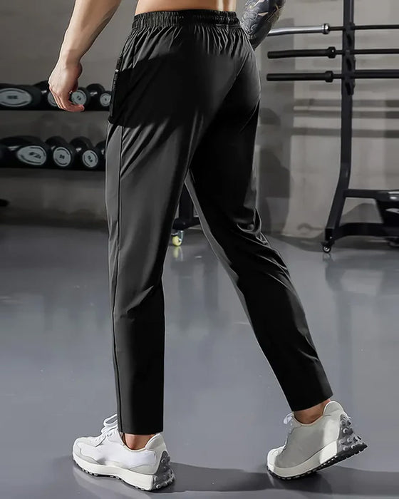 Bukser Høy Strekkbarhet Premium Italiensk Svart