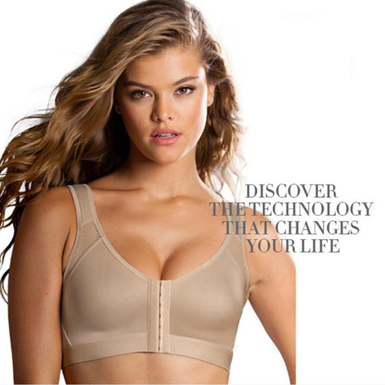 🔥Pustende Løftende Bomulls-Bh