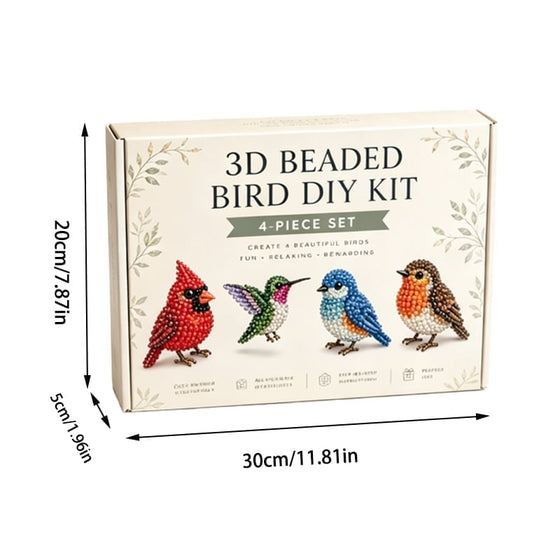 3D-perledyrsett - DIY-miniatyrperlesett for nybegynnere