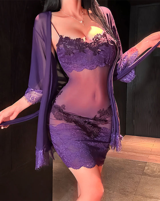 Nattsett Ensfarget Rysjet