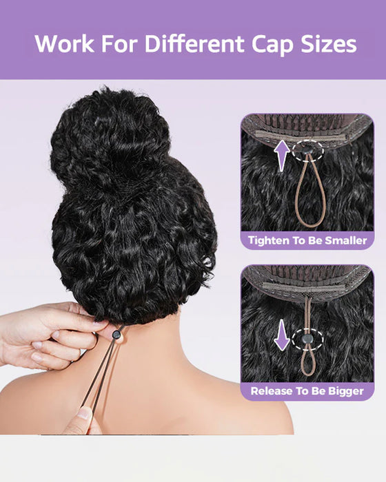 Silkeaktig Rett Lett Brukbar Glueless Parykker