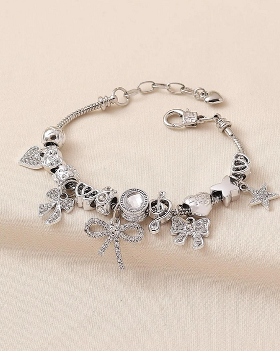 Armring Strass Sløyfe