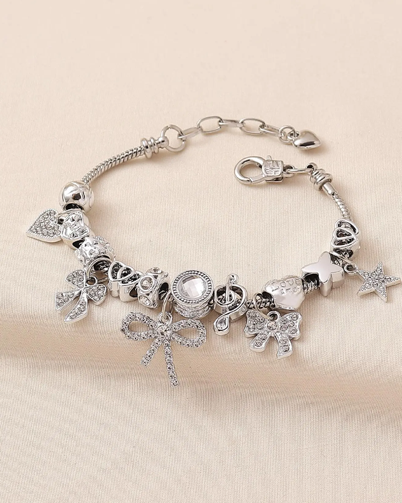 Armring Strass Sløyfe