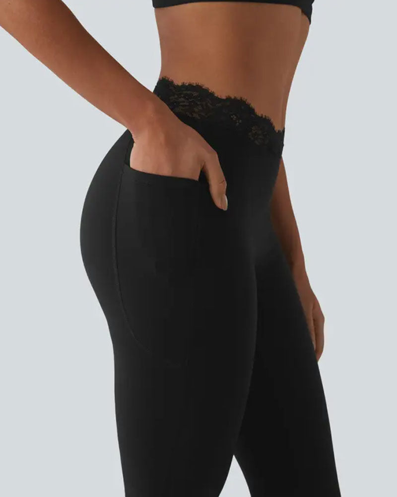 Bukse Blonde Midje Lett Utsvinget Yoga
