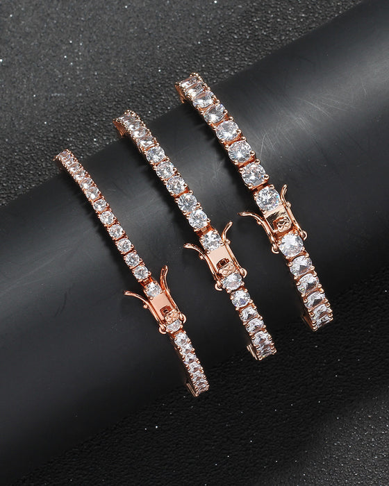 Armbånd Glitrende Moissanitt