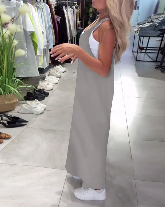 Kjole Slimmende Selger Casual