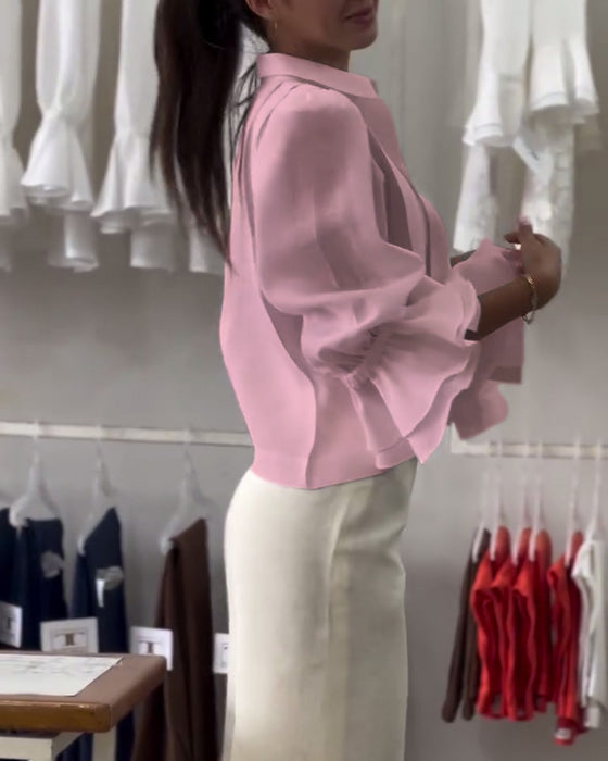 Skjorte Pufferm Rysj